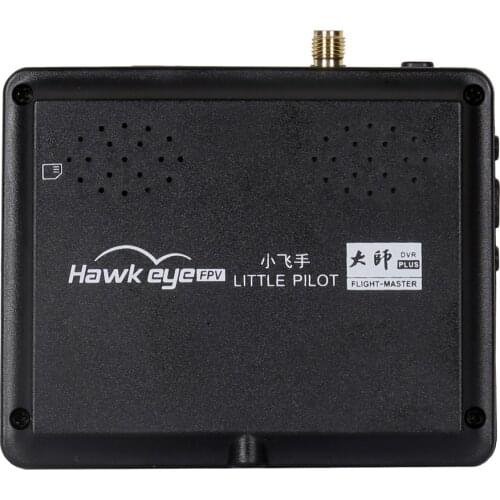 Hawkeye Little Pilot Flight-Master Plus 5.8G FPV display Monitor 3.5 inch with DVR for DIY RC FPV Racing Drone