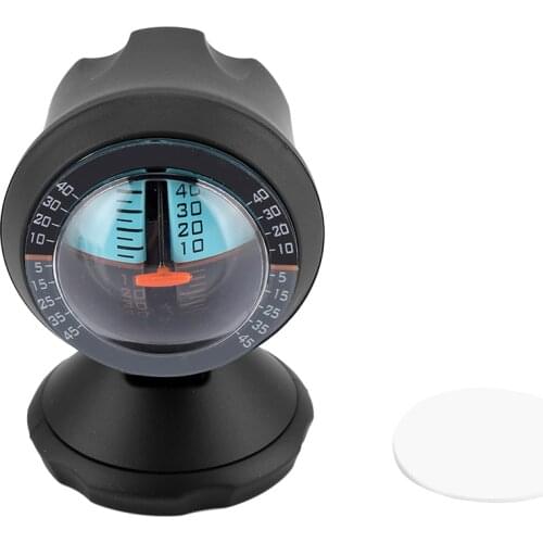 Car SUV Camp Inclinometer Slope Tilt Indicator Level Meter Slope Meter Gauge Protractor Vehicle Gradient Balancer