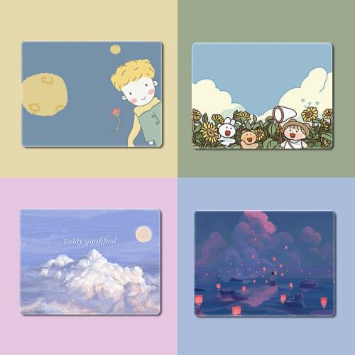 Gaming Desk Mats Mouse Pad Laptop Mouse Mat Cute Mouse Pad Writing Desk Mat for Mouse Mice Kawaii Office Accessories 22x18cm