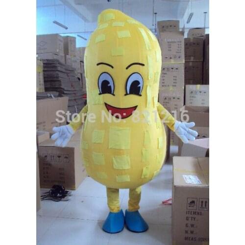 Cosplay costumes Hot sale peanut mascot costume suit for any size mascot costume suit for any size mascot costume
