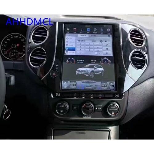 Tesla Style Multimedia Player Android Car Stereo GPS Automobile PC PAD For Tiguan 2007 2008 2009 2010 2011 2012 2013 2014 - 2016