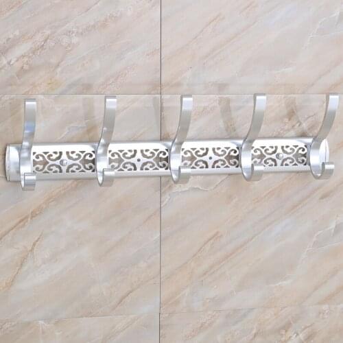 Outer Space Aluminum Clothing Hook Row Hook Wall Clothing Hook Wall Clothing Hanger Wall Clothing Hanger Stainless Steel Hanger