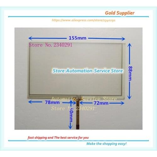 New 6.2 Inch Touch Screen 155*88 Is Not A Common Line Please See The Buyers To See Clearly In The Film