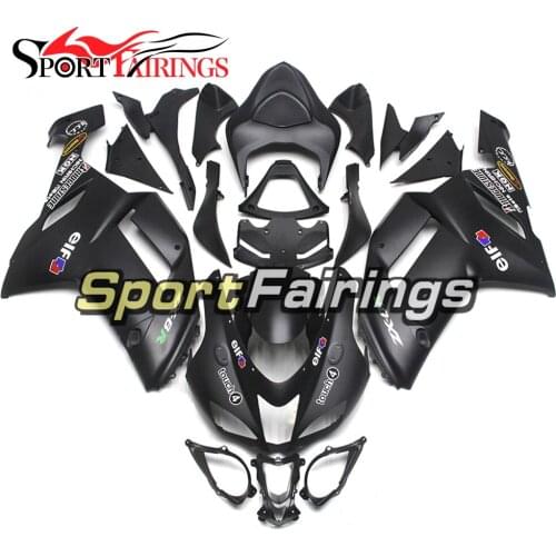 Complete Fairings For Kawasaki Ninja ZX-6R 636 07 08 ZX6R 2007 2008 ABS Plastic Motorcycle Fairing Kit Bodywork Flat Black Matte