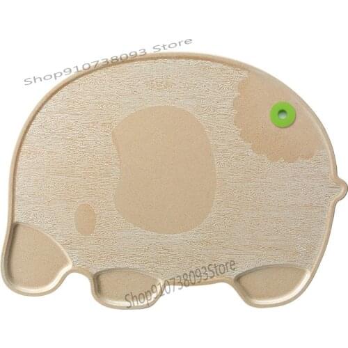 Rice husk creative chopping board household chopping board kitchen multi-use fruit glue board knife board chopping board classif