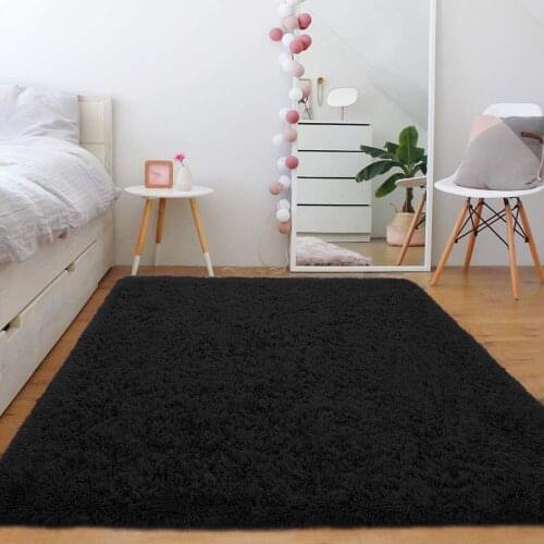 Luxury Fluffy Area Rugs Furry Carpet for Bedroom Fluffy Soft Kids Room Rug Baby Nursery Decor Carpet Home Living Room Carpet