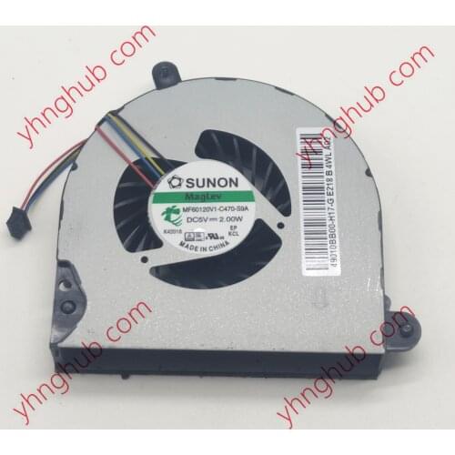 SUNON 6560B 8560P MF60120V1-C470-S9A Server Cooling Fan DC 24V 2.0W 4-Wire