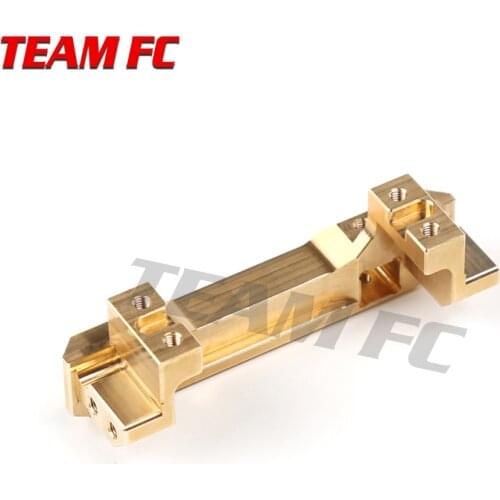 TeamFc New Copper TRX4 Front Servo Stand for 1/10 RC Crawler Car TRX-4 SCX10 RC4WD D90 S105