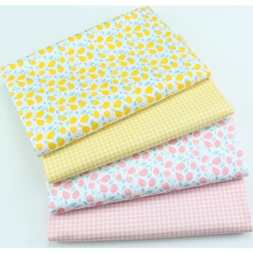 160CMx50CM color fruit cotton fabric crafts material scrapbooking patchwork fabric dressmaking bedding quilting sewing tissue
