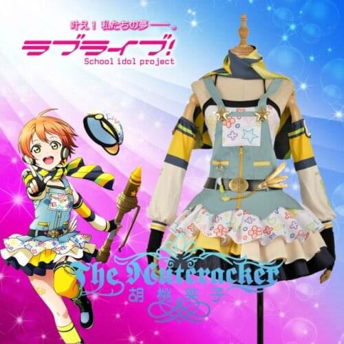 [STOCK] Anime Love Live Rin Hoshizora Crayon/Painter Awakening Cosplay Costume XS-XXL Wome Halloween Free Shipping 2020 New