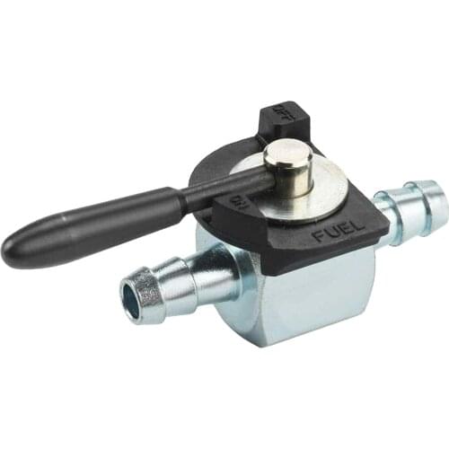 Inline Fuel Shut Off 1/4" Ball Valve Shutoff for Mower Generator ATV Kart Law Tractor Fuel Control Switch