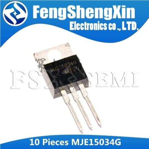 10pcs MJE15034G TO-220 MJE15034 TO220 Power Transistors