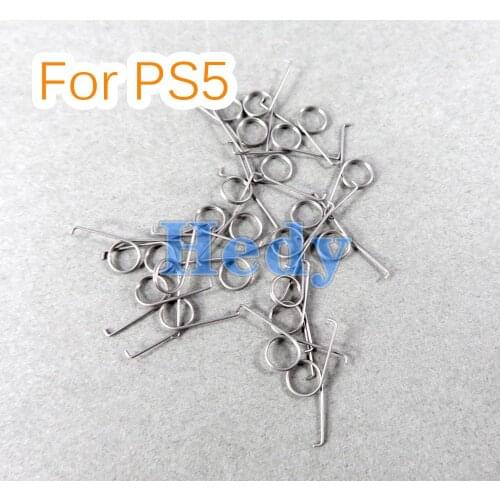 1000pcs FOR PS5 L2 R2 Trigger Button Spring metal Replacement R2 L2 Trigger Buttons for Dualshock 5 PS5 DS5 Controller