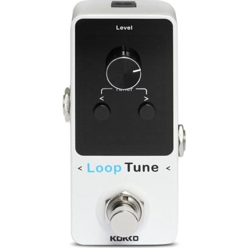 FLP-2T Mini Effector White Aluminum Stompbox for Electric Guitar Stringed Musical Instruments Guitarra Pick Parts Accessories