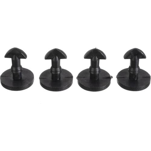 For Land Rover 4pcs/set Rear Bumper Tow Cover Clip Towing Eye Trim DYR500010 Support Discovery 03-04 Range Rover Sport 05-13