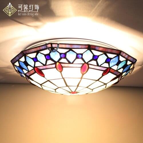 Kexin European lighting Tiffany ed ceiling lamps dream boy girl bedroom wedding room children room lamps