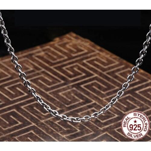 C09 S925 sterling silver pendant retro personality gold-plated cross letter shape wild pendant punk hip-hop style gift for hot