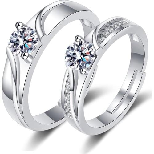 Midnite Star Paired Rings