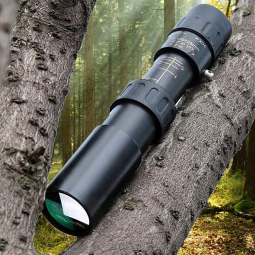 10-30X High Power Monocular Telescope Hunting Camping Solo Telescope 5000M And BAK4 Prism Lens ​Low Light Night Vision Eyepiece