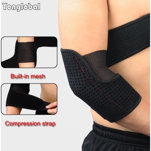 Men Volleyball Basketball Gym Sports Elbow Pads for Fitness Powerlifting Crossfit Mtb Excercise Support Tennis Brace Arm Guard