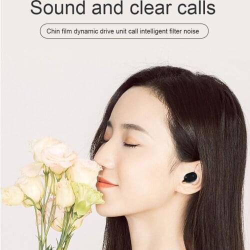 TWS Bluetooth Earphone V5.0 Wireless Headphones Sports Waterproof Stereo Wireless Earbuds With Mic Handsfree Bluetooth Headset