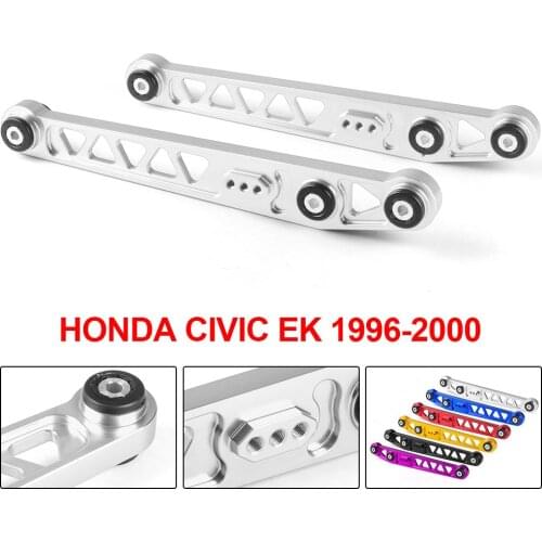 One pair Rear Lower Control Arm Subframe Brace Tie Bar Arms ASR Kit For Honda for Civic 96-00 EX SI JDM LCA EK EM