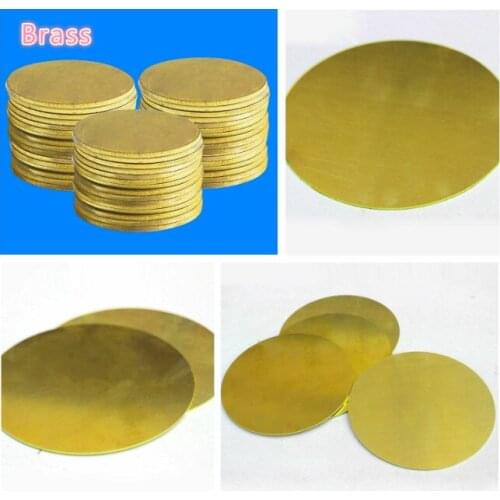 Original Brass Stamping Pendant Tags Charms Supplies Round Blank Disc Coin For Diy Handmade Jewelry Making