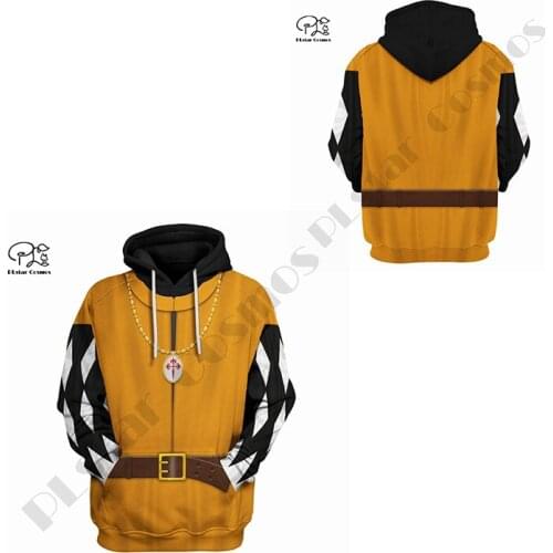 PLstar Cosmos 3Dprint Newest History Halloween Cosplay Royal Art Harajuku Unique Unisex Casual Gift Hoodies/Sweatshirt/Zip C-6