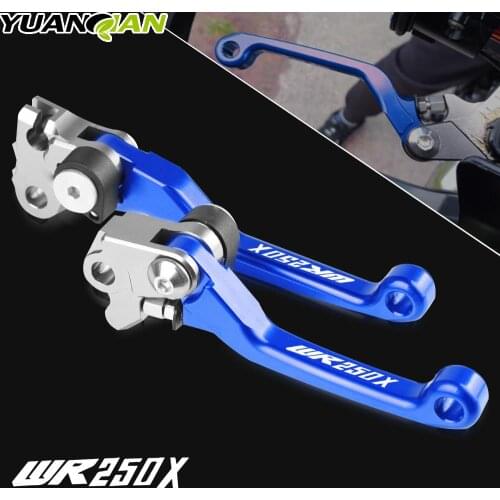 Motorcycle Custom Dirt Bike Pivot Brake Clutch Levers For YAMAHA WR250X WR250 X WR 250X 2007-2017 2008 2009 2010 2011 2012 2013