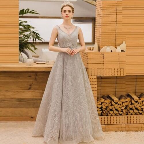 Vestidos De Gala Largos Sleeveless Prom Dresses Long Floor Length Party Gowns Elegant Robes De Soiree Formal Prom Dress