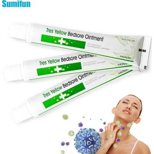 1Pcs 20g Skin Psoriasis Antibacterial Cream Dermatitis Eczema Treatment Ointment Anti Itching Herbal Extract Medical Plaster