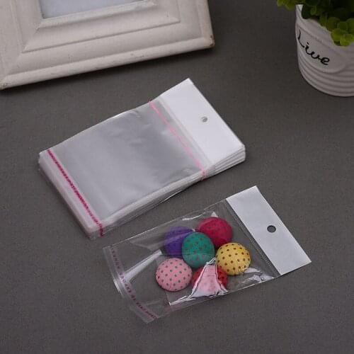 10*18cm 200Pcs/ Lot Clear Soft Plastic Storage OPP Poly Bag For Cell Phone Case Retail Package Pouch For Mobile Phone Case