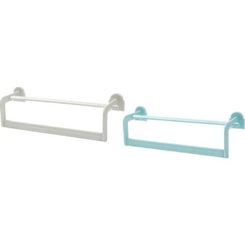 2pcs Bathroom Towel Rack Wall Mounted Towel Holder Heavy Duty Towel Stand