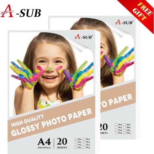 20 sheets A4 Photo Paper Glossy Printing For Inkjet Printer Photographer imaging printing paper
