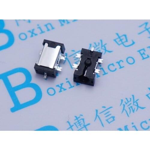 50pcs/DC057 5 Pin SMD Power supply socket Caliber:2.5mm Needle:0.7mm 2.5*0.7mm