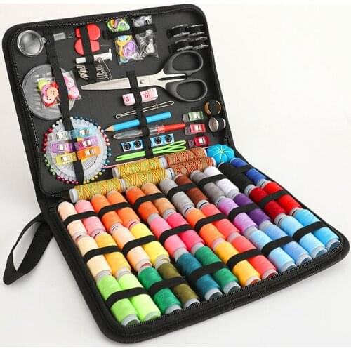 76PCS Sewing Kit Portable Travel Household With Organizer Storage Bag