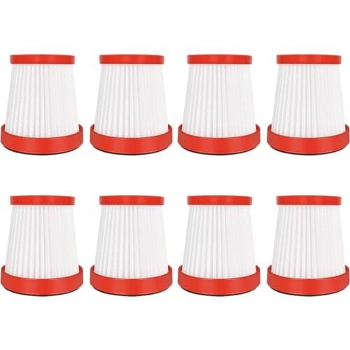 8Pcs Replacement Filter for Xiaomi Deerma VC01 Handheld Vacuum Cleaner Accessories HEPA Filters Home Aspirator Parts
