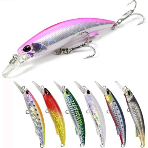 92mm 40g Jig Minnow Rough Trail Heavy Weight Fishing Lures Perfect Balance Big Game Bait Tackle 9064