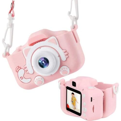 Children Mini Full HD Camera Portable Digital Camera 2 Inch Screen Display Children Game Learning Camera Gift Toys