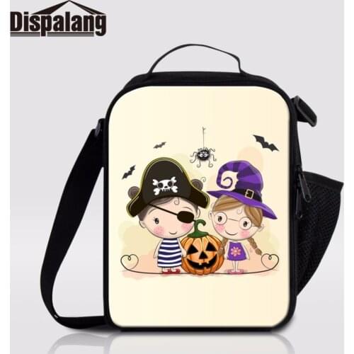 Dispalang Cooler Lunch Bag For Children School Picnic Totes Carry Case Cartoon Design Lunch Box For Easter Insulated Meal Bag