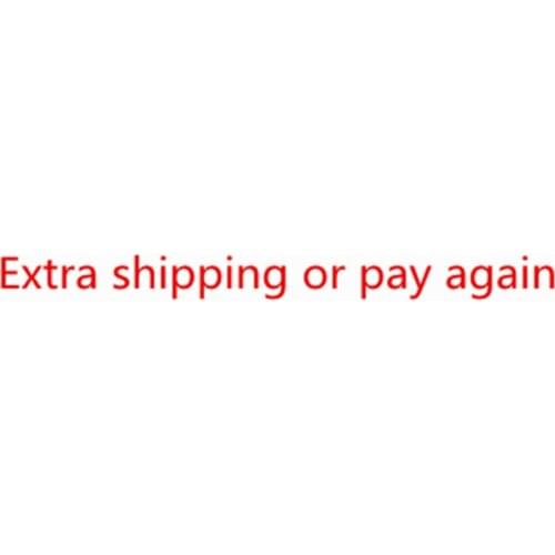 Extra shipping fee or Pay again