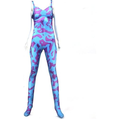 Mina Ashido BNHA MHA Cosplay Costume My Hero Academia Superhero Halloween Bodysuit Adults Kids Zentai Second Skin Suit