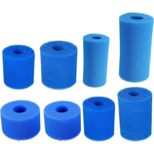 For Intex Type H Washable Reusable Swimming Pool Foam Filter Sponge Filter Sponges Sponge column Reusable Washable Biofoam