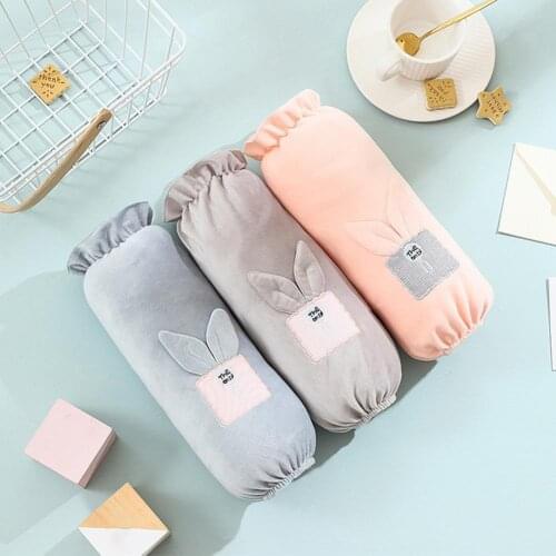 Cartoon Pattern Cartoon Rabbit Ear Design Housework Cleaning Sleeve Oversleeve Arm Sleeves Soft Oilproof Sleeve Arm Protector