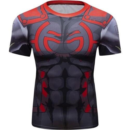 New Arrival 3D Printed Custom Clothes Custom Shirt Short Sleeve T-shirt Sportswear for Men