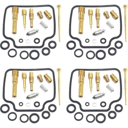 4SET for CB750 NIGHTHAWK 750 1991-1993 CB 750 Motorcycle carburetor repair kit floating needle parts