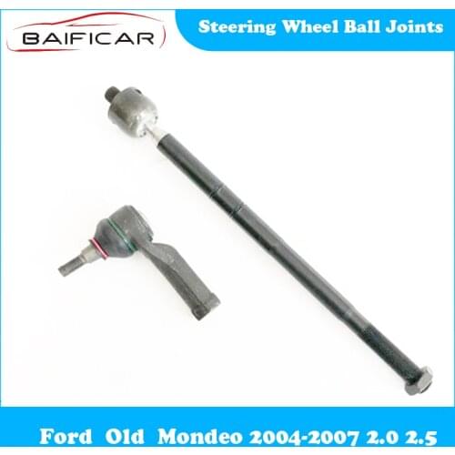 Baificar Brand New Genuine Steering Wheel Ball Joints Inside Outside Tie Rod for Ford Old Mondeo 2004-2007 2.0 2.5