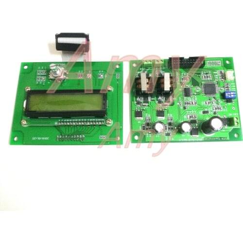 Battery spot welding control panel,16 single chip microcomputer control,1602 LCD, encoder double pulse SCR driver without module