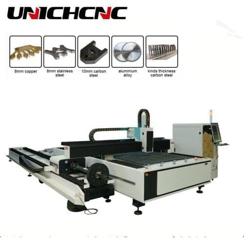 Raytools cutting head Metal Sheets/Tubes/Pipes Cutting 1000w Fiber Laser Cutter Machine for stainless steel or carbon steel
