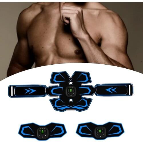 Abs Muscle Stimulator Body Slimming Electronic Toning Belt Electric Abdominal Trainer Muscle Stimulator Toner Fitness Unisex